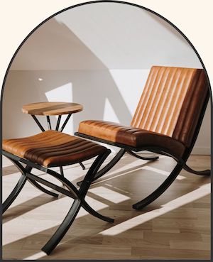 Restauration et repigmentation de fauteuil club, Chesterfield et canapé en cuir à Aix-en-Provence