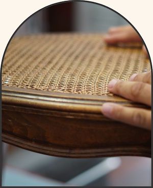 Tapissier chaise ancienne en bois, bistrot, bridge, chauffeuse, méridienne et banquette